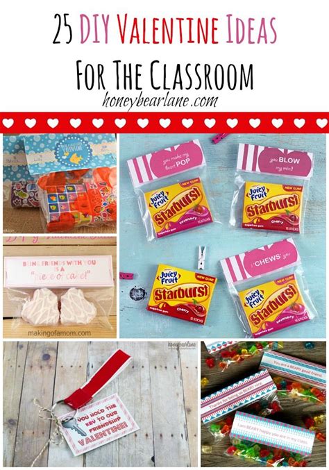 25 Diy Valentine Ideas For The Classroom Honeybear Lane Valentines