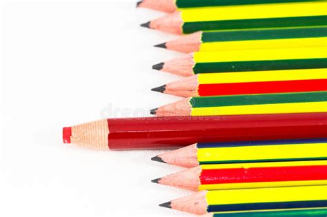 Close Up Colour Pencils Stock Photo Image Of Education 41288162