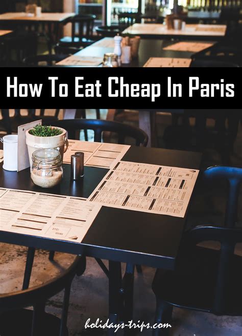 The Best Places To #Eat On A Budget In #Paris... | Paris holiday, Paris