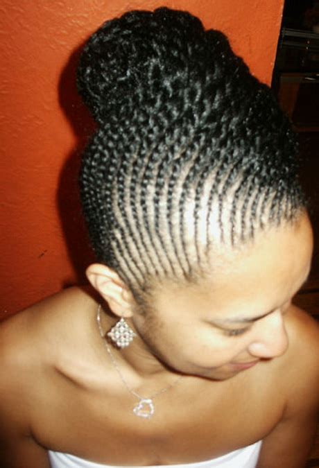 Micro braids are a protective style that is made from thin pieces of braided hair. Micro braid updo hairstyles