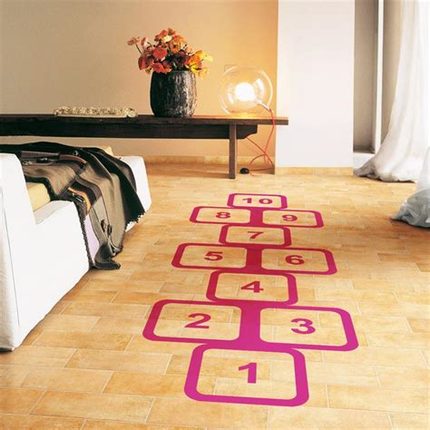 Our kids' home decor items make a welcoming room that lets kids be kids! Childhood happy memory Jump checks game home decor wall ...