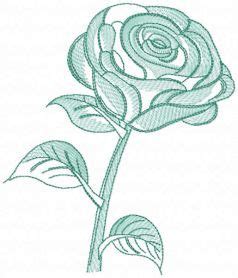 Green Rose Free Embroidery Design Free Embroidery Designs Free