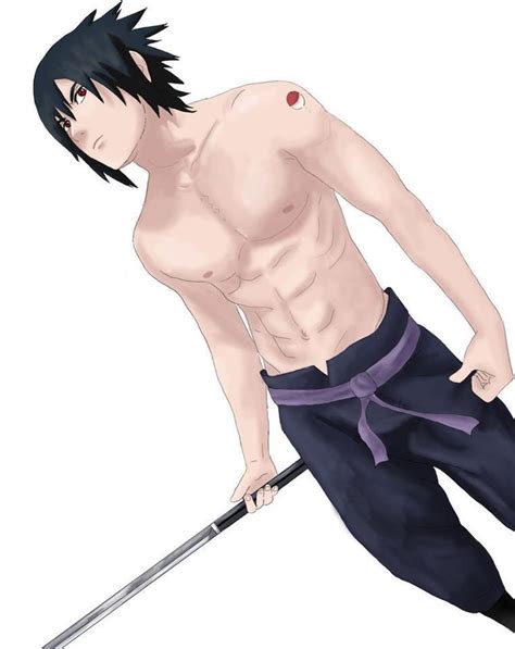 Sasuke Naruto Babes Naruto Shippuden Characters Anime Guys Shirtless