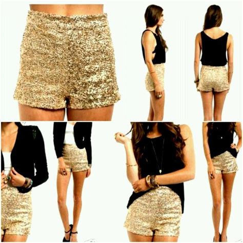 Pin By Lesli Padaoan On Dna Trendy Party Outfits Fashion Sequin Shorts Outfit