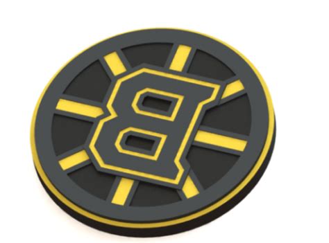Boston Bruins Logo 3d Model Stl 123free3dmodels