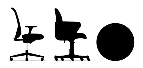 Office Chairs Desk Chairs Dimensions And Drawings