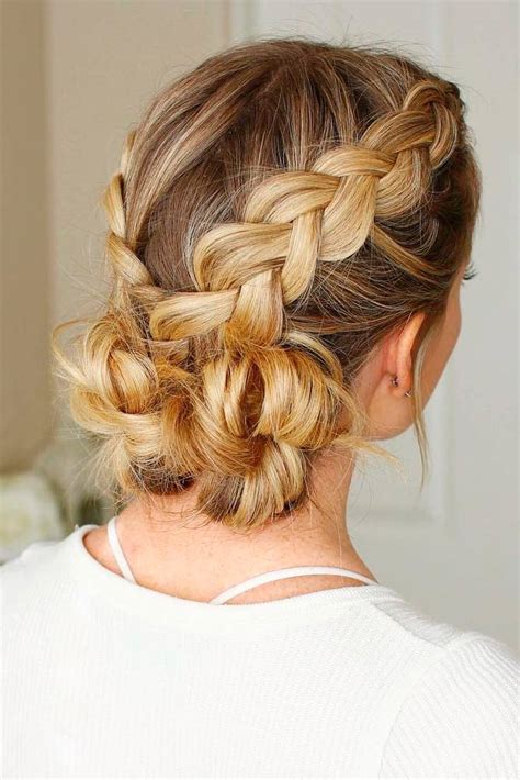 The hair knot cute hairstyle. 20+ Cute Hairstyles For A First Date - My Stylish Zoo