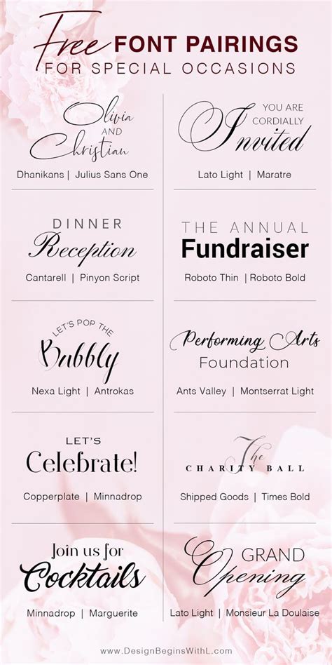 Serifs, sans serifs, decorative, and script. Free Valentine's Day Fonts for Hopeless Romantics in 2020 ...