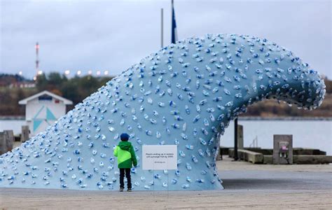 Plastic Wave Plastic Bottles Project Ideas Waves Visual Sculpture