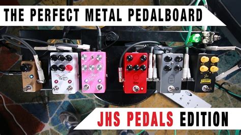 The Perfect Metal Pedalboard Jhs Pedals Edition Gear Gods Youtube