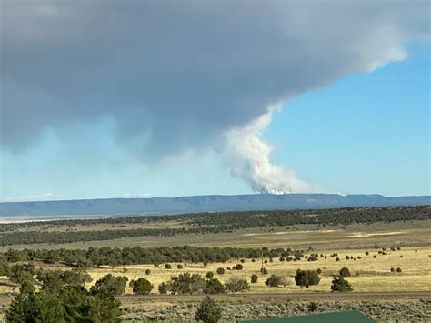 Updated Mangum Fire Near Kaibab Plateau In Arizona Grows To More Than