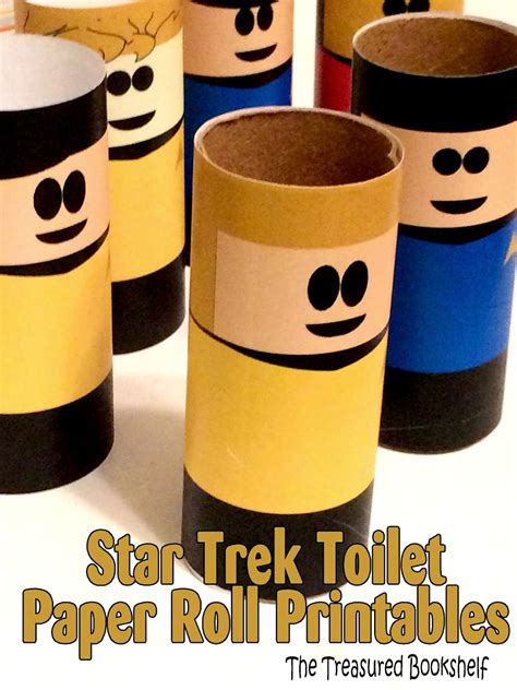 Star Trek Toilet Paper Roll Printables Everyday Parties
