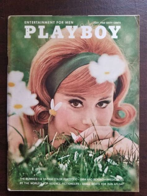Playboy Magazine July 1963 Carrie Enwright Judy Newton Very Good Ebay