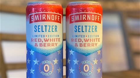 Smirnoff Hard Seltzer Reviewredwhite And Berry Youtube