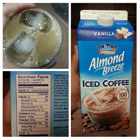 Combine instant coffee, sugar, and hot water, and vanilla in a small bowl. Shannon's Lightening the Load: Almond Breeze Vanilla Iced ...