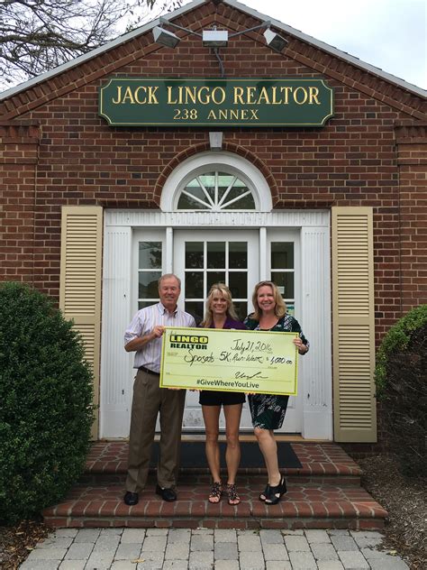 Unfortunate jack lingo realty has no quality assurance on there rental properties, they list what ever comes down the i'm a teacher, not a realtor, business icon, or public official, and all i can say is if this is how lingo and his staff approach. Jack Lingo, REALTOR to sponsor Taste of Sposato 5K - Jack ...