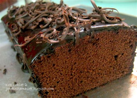 Cookingideas #kekcoklatmoist #chocolatemoist hai semua, jemput tonton cara cara buat kek coklat yang sangat sedap dan. Resepi Kek Coklat 2