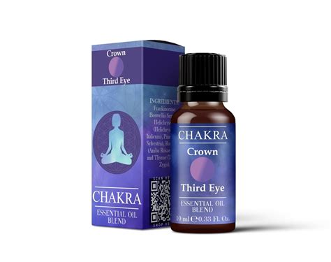 Crown Third Eye Chakra Essential Oil Blend — Mystic Moments Uk