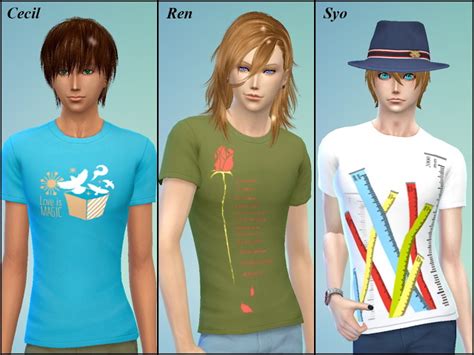 Uta No Prince Sama T Shirt At Ng Sims3 Sims 4 Updates