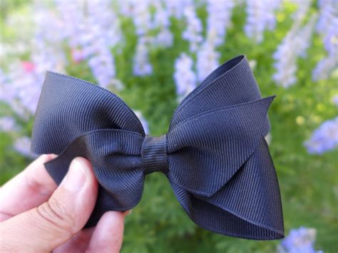 Black Hair Bows For Girls Toddlers Hair Accessories For