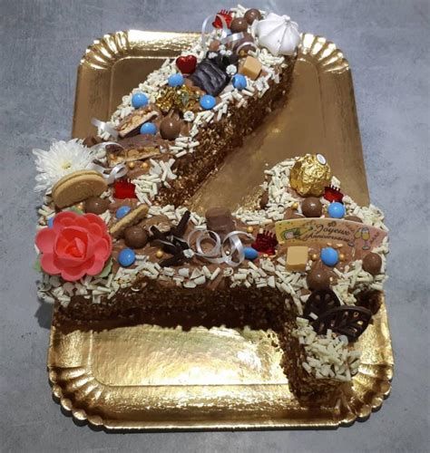 Donc ici j'ai opté pour une version chocolat: Number cake 4 soissons - aux-saveurs-de-karine