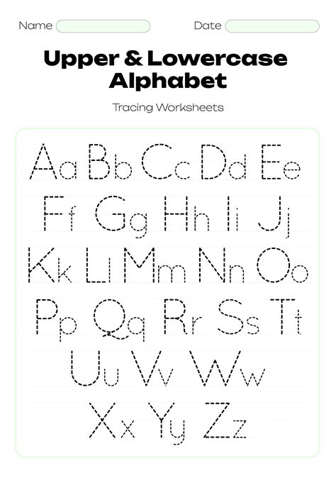 7 Best Free Printable Tracing Alphabet Letters A3a