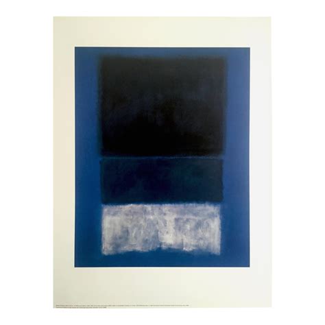 Mark Rothko Original Abstract Expressionist Lithograph Print Poster