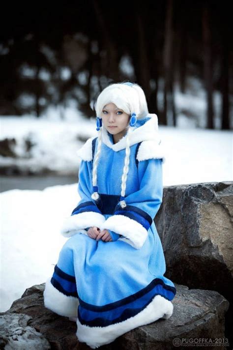 Avatar Princess Yue Cosplay Costume Avatar Anime Cosplay Etsy
