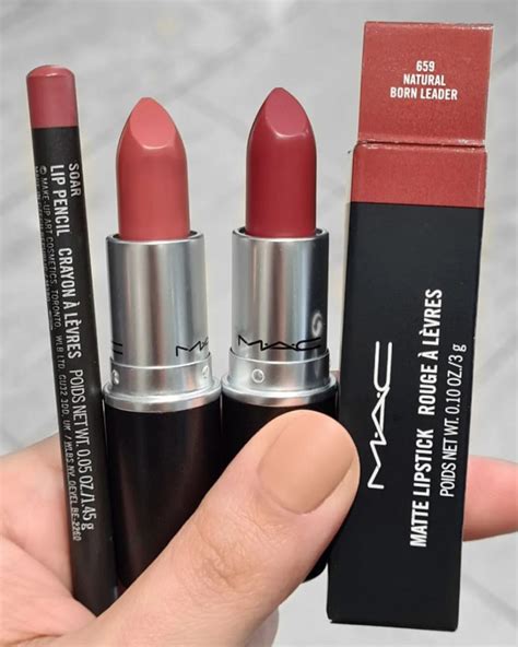 25 Mac Lipstick Swatches 2022 Sweet Deal And Natural Born Leader