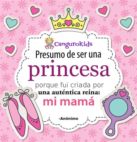 Princesa Frases Para Mama Feliz Día Mamá Frases Mensaje Para Mama