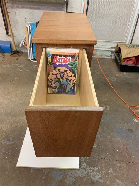 3 Drawer Comic Book Storage Cabinet Etsy