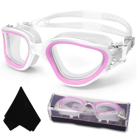 Turnart Polarized Swimming Goggles Swim Goggles Anti Fog Anti Uv No Leakage Clear Vision For Men