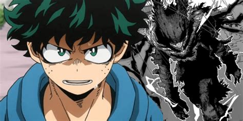 My Hero Academia La Saison 6 Présente Larc Dark Deku Avec Une