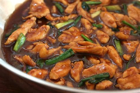 When researching recipes online, many use ginger, soy sauce, sugar, and garlic. Mongolian Chicken - The Daring Gourmet