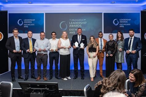 Shortlist Revealed For East Midlands Leadership Awards 2024