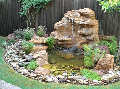 Some with complete diy kits that include an artificial rock waterfall and high quality water basin kit. Large Pond Waterfalls Kits, Koi Ponds & Backyard Waterfalls
