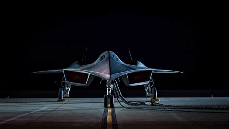 Top Gun Maverick Lockheed Martin Darkstar Is On Display At Edwards Afb