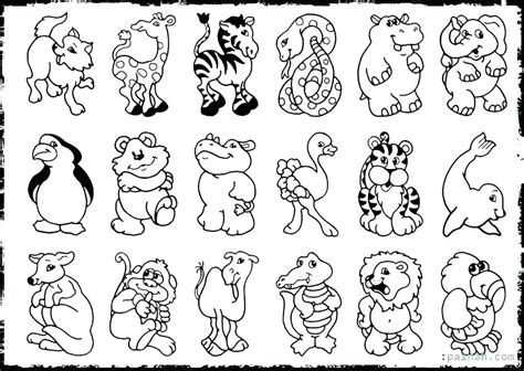 There are so many animals in the world. African Safari Coloring Pages at GetColorings.com | Free ...