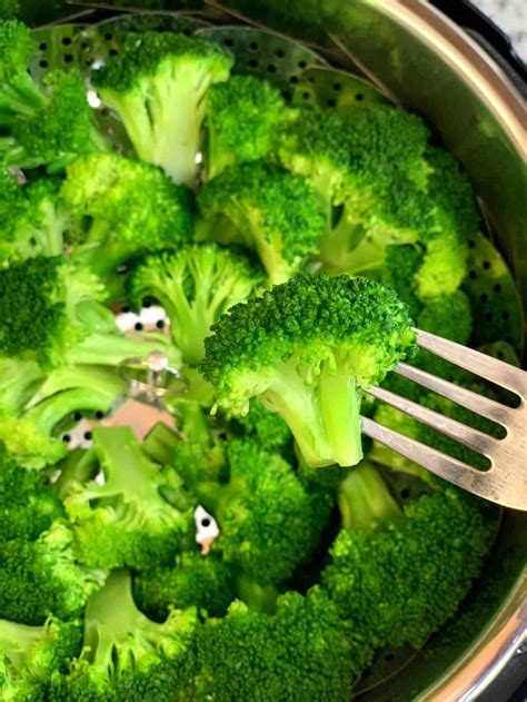 Instant Pot Steamed Broccoli Indian Veggie Delight