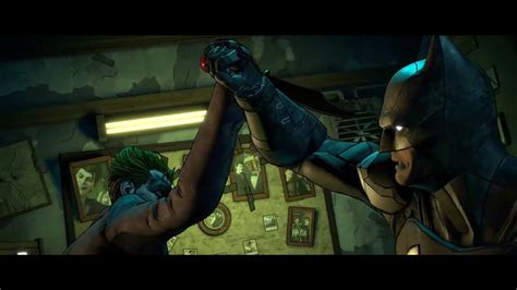 Batman Telltale Batman Vs Joker Fight Scene Youtube