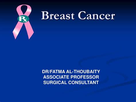 Ppt Breast Cancer Powerpoint Presentation Free Download Id5125152