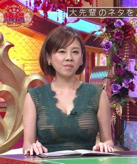 【激ヤバ】高橋真麻アナの巨newがシースルーで丸見えww画像あり 真麻 高橋真麻 女性