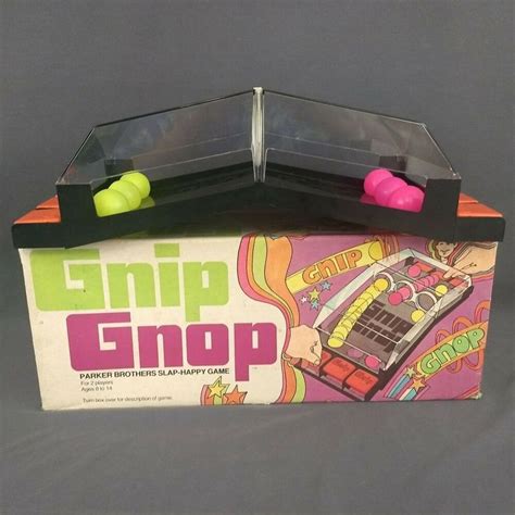 Vintage Parker Brothers Gnip Gnop Game 1971 Original Box Complete