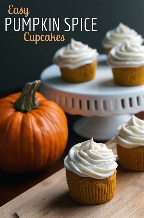 Easy Pumpkin Spice Cupcakes