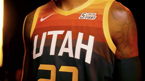 Nike Nba Utah Jazz Donovan Mitchell City Edition Swingman Jersey Black