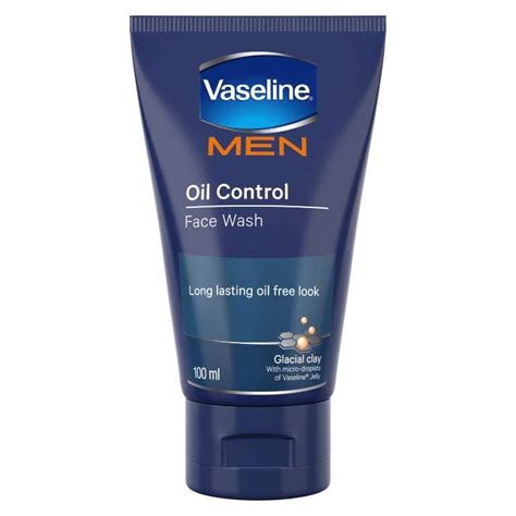 Oil Control Face Wash Men Unilever Vaseline®