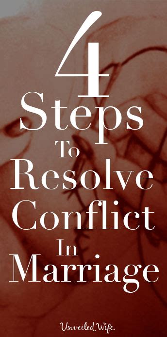 How To Resolve Conflict In Marriage