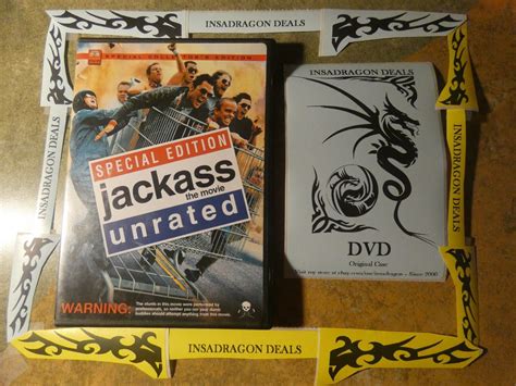 Jackass The Movie Dvd 20022003 Special Collectors Edition Unrated