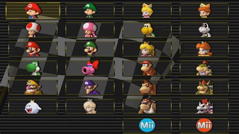 How To Unlock Characters Mario Kart Wii Acetoavatar