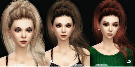 Newsea Aphrodite Hairstyle Conversion By Kalilies Sims Sims Sims Update